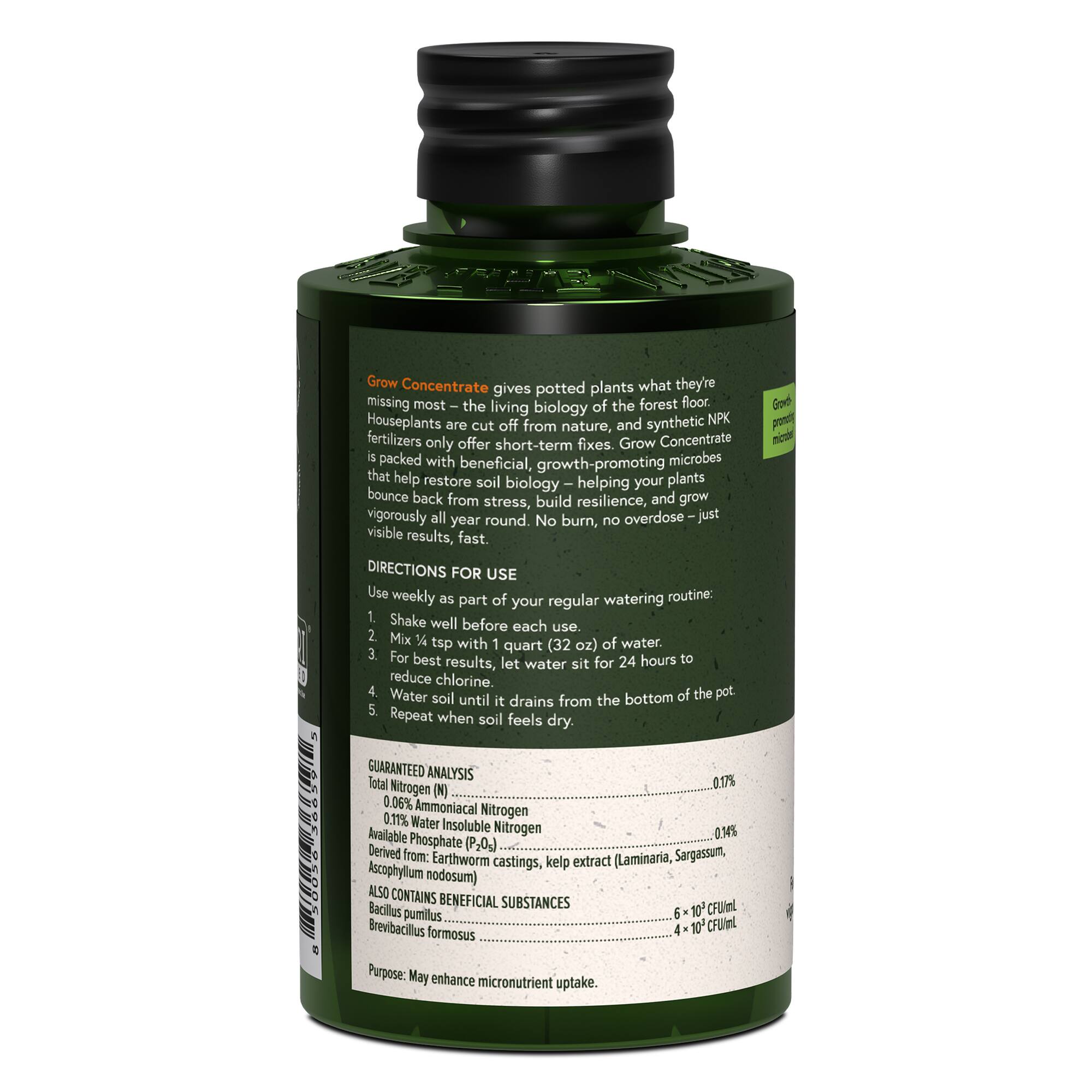 We The Wild™ 5.1oz. Concentrate Fast-Release Organic Plant Food for Houseplants